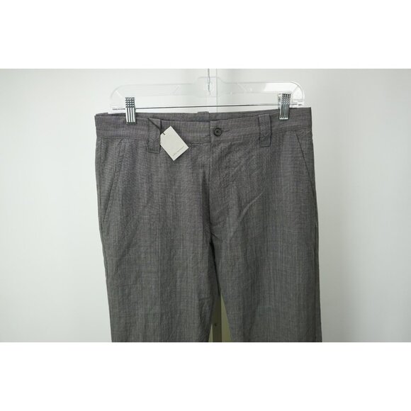John Varvatos Gray Nailhead Mens Cotton Pants Sz 48Brand New